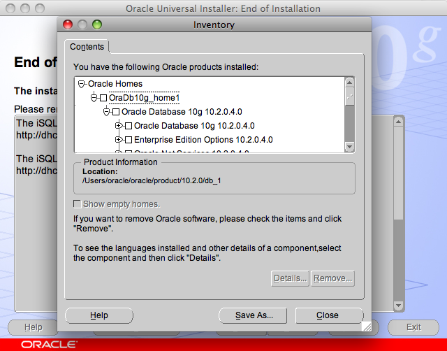 Download oracle database 10g for mac os